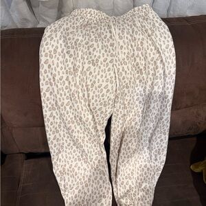 Leopard Print Lounge Pants